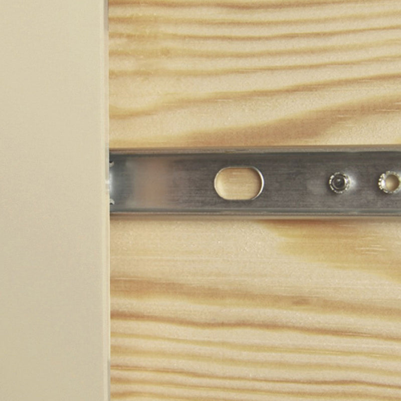 Copenhagen Cream 4 Drawers Dressing Table by Lavishway | Dressing Tables-30170