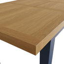 Rutland Blue Wooden Extendable Dining Table by Lavishway | Dining Tables-33764