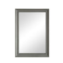 Rectangular Sculpted Frame Grey Wall Mirror by Lavishway | Wall Mirrors-31229