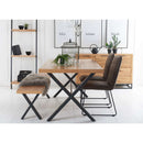 Swellegant Industrial Oak 2 Doors Sideboard by Lavishway | Sideboards-36643