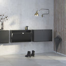 Shoes Black 1 Tilting Door Shoe Cupboard by Lavishway | Shoe Cabinets-29092