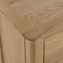 Nordic Oak 4 Drawers Narrow Chest by Lavishway | Chest Of Drawers-32332