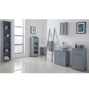 Alaska Wooden Mirrored Wall Cabinet by Lavishway | Cupboards & Cabinets-30877