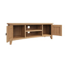 Guildford Solid Oak Large TV Unit by Lavishway | TV Units Cabinets-31991