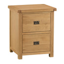 Chunky Oak Planed Smooth Filing Cabinet by Lavishway | Hallway Cabinets-32467