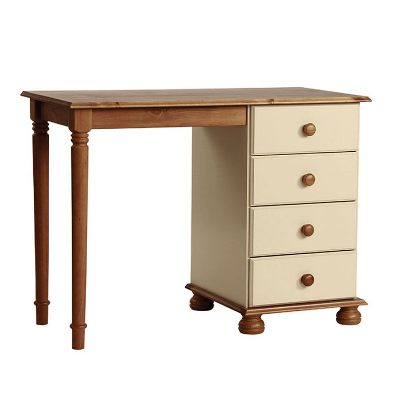 Copenhagen Cream 4 Drawers Dressing Table by Lavishway | Dressing Tables-30167