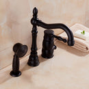 Roman Brass Bathroom Tap & Hand Shower Set by Lavishway | Bathtub Faucets-49554