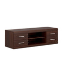 Imperial Dark Mahogany Melamine TV Unit by Lavishway | TV Units Cabinets-30010