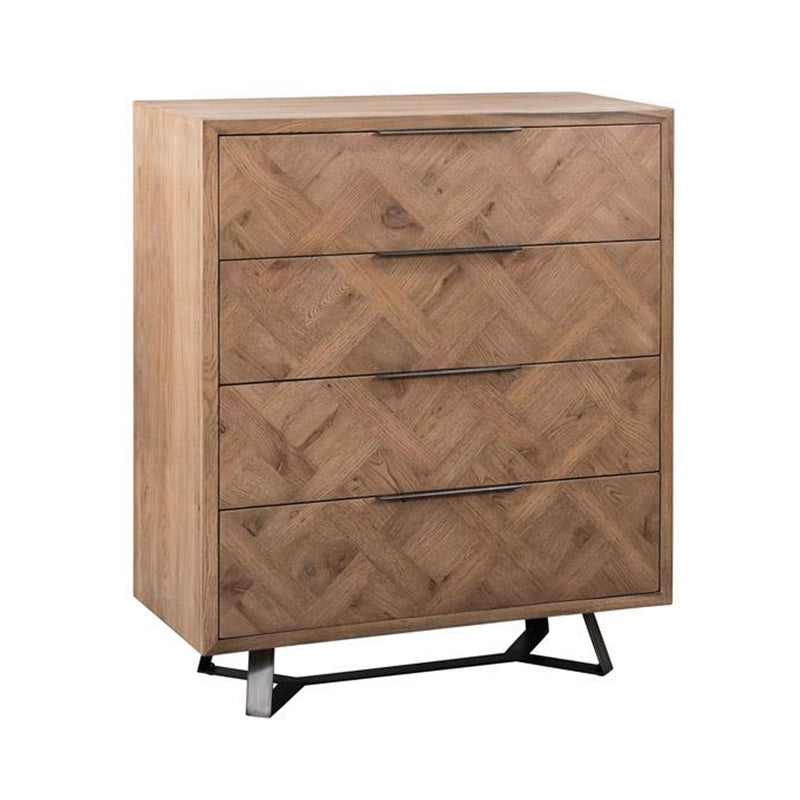 Hamsterley Solid Wood 4 Drawers Chest by Lavishway | Chest Of Drawers-35872