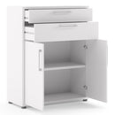 Prima White 2 Doors 2 Drawers Filing Cabinet by Lavishway | Filing Cabinets-29265