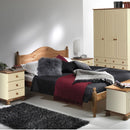 Copenhagen Cream 4 Drawers Dressing Table by Lavishway | Dressing Tables-30171