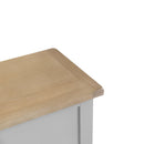 Tattershall Oak Top Blanket Box in Grey by Lavishway | Benches & Storage Benches-36015