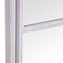 Arched Narrow Grey Window Mirror by Lavishway | Wall Mirrors-36099