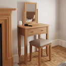 Guildford Solid Oak Dressing Table by Lavishway | Dressing Tables-32041