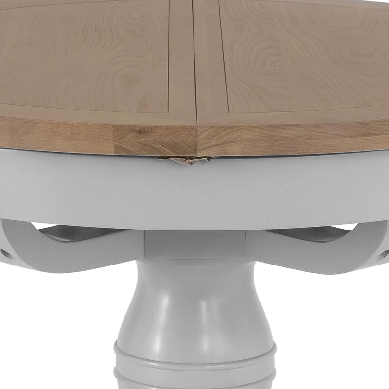 Tattershall Oak Top Extending Dining Table by Lavishway | Dining Tables-33484