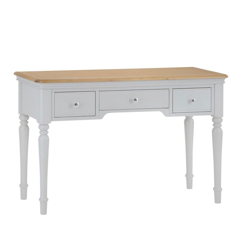 Marseille Oak Top Painted Dressing Table by Lavishway | Dressing Tables-35849