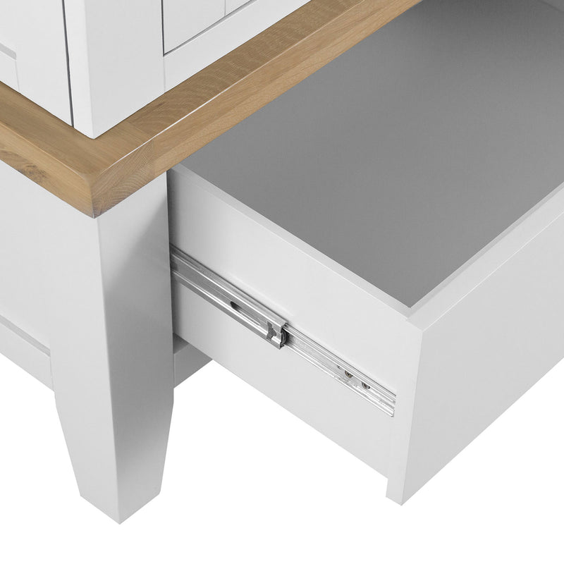 Tattershall Oak Top Large 3 Door Wardrobe by Lavishway | Wardrobe-32921