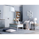 Marseille Oak Top 2 Drawers Sideboard In Grey by Lavishway | Sideboards-31835