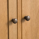 Chunky Oak 2 Doors 1 Drawer Wooden Sideboard by Lavishway | Sideboards-32554