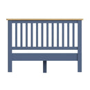 Rutland Blue Oak Top Bed Frame by Lavishway | Wooden Beds-36433