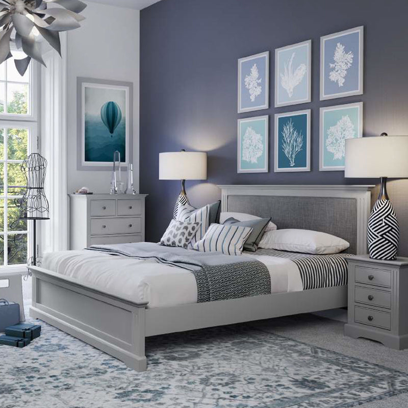 Bolton Grey Painted Dressing Table by Lavishway | Dressing Tables-31519