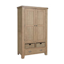 Heirloom Solid Oak Kitchen Large Larder Unit by Lavishway | Display Cabinet-35900