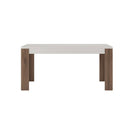 Toronto Dining Table with 4 Dark Brown Chairs by Lavishway | Dining Table Set-30570