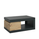 Luci Platinum and Oak Coffee Table by Lavishway | Coffee Tables-29988