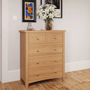 Guildford Solid Oak 3 Chest Of Drawers by Lavishway | Chest Of Drawers-32132