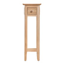 Nordic Oak Single Drawer Plant Stand by Lavishway | Ornaments & Decoration-31498