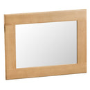 Chunky Solid Oak Frame Wall Mirror by Lavishway | Wall Mirrors-32785