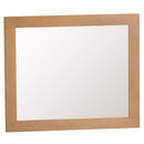 Chunky Oak Frame Large Bevelled Wall Mirror by Lavishway | Wall Mirrors-37248