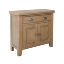 Heirloom Solid Oak 2 Doors Small Sideboard by Lavishway | Sideboards-35904