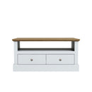 Devon White 2 Drawer Coffee Table by Lavishway | Coffee Tables-35135