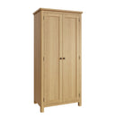 Oregon Full Hanging 2 Doors Wardrobe by Lavishway | Wardrobe-32699