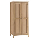 Nordic Oak Full Hanging Wardrobe by Lavishway | Wardrobe-32299