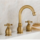Antique Bronze 3 Hole Widespread Bathroom Tap by Lavishway | Bathroom Faucet-48878