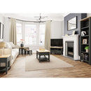 Grantham Flip Oak Top Grey Dining Table by Lavishway | Dining Tables-36925