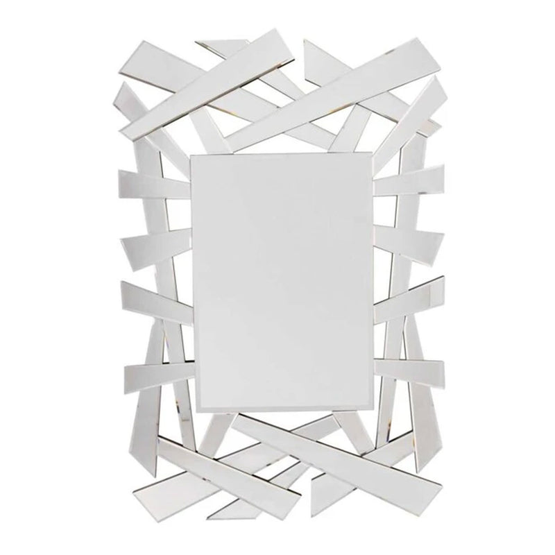 Venetian Frameless Decorative Wall Mirror by Lavishway | Wall Mirrors-41641