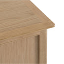 Nordic Classic Style Oak Blanket Box by Lavishway | Benches & Storage Benches-32319