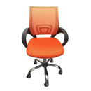 Tate Mesh Back Orange Office Chair by Lavishway | Mesh Chairs-35157
