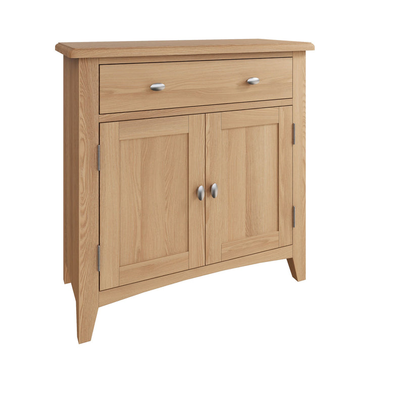 Guildford Solid Oak 2 Doors Small Sideboard by Lavishway | Sideboards-36709