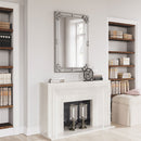 Rectangular Silver Wall Mirror by Lavishway | Wall Mirrors-31210