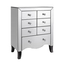 Valentina 7 Drawer Mirrored Chest Of Drawers by Lavishway | Chest Of Drawers-28339