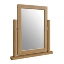 Oregon Oak Trinket Dressing Table Mirror by Lavishway | Table Mirrors-31633