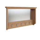 Guildford Solid Oak Hall Bench Top by Lavishway | Hall Trees-36675