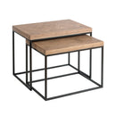 Hamsterley Solid Wood Nest of 2 Tables by Lavishway | Nest of Tables-31887