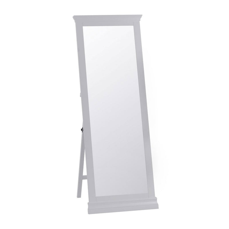 Swallow Grey Wooden Cheval Floor Mirror by Lavishway | Floor Mirrors-31567