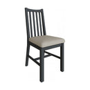 Grantham Fabric Seat Dining Chair Set of 2 by Lavishway | Dining Chairs-36927