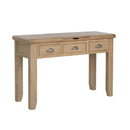 Heirloom Oak Finish Dressing Table by Lavishway | Dressing Tables-32430